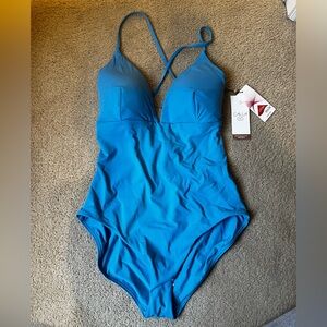 CALIA by Carrie Underwood Blue One Piece Swimsuit